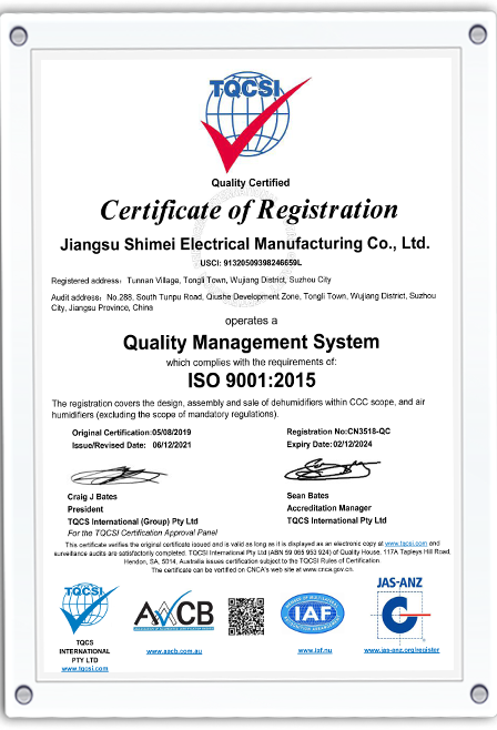 ISO 9001-Certificate